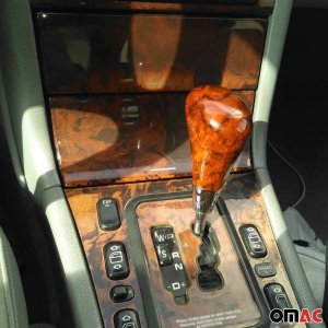 Mercedes-Benz E-Class Gear Shift Knob - Omac - Bajonet-Wooden - '94-'03 Mercedes-Benz E-Class Gear Shift Knob - Omac - Bajonet-Wooden - '94-'03
